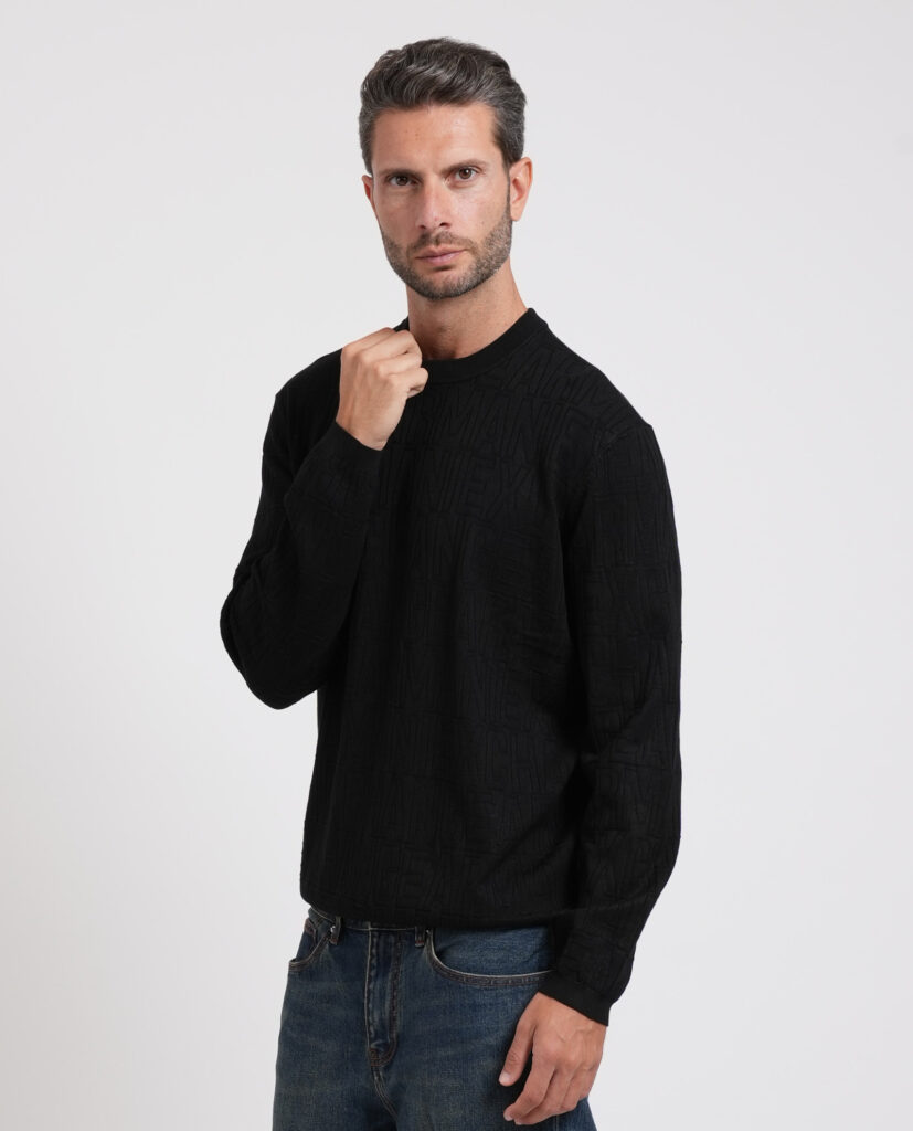 Pullover uomo Armani Exchange in misto viscosa1