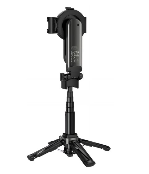 Selfie Stick Bluetooth HOCO K27 Pro, Universale, Nero