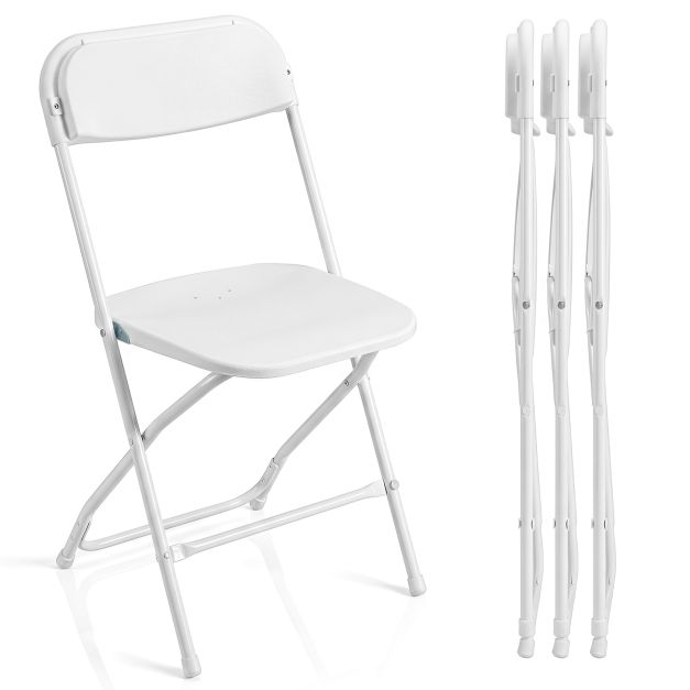 Set di 4 8 sedie pieghevoli