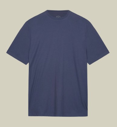 T shirt uomo girocollo manica corta in cotone organico