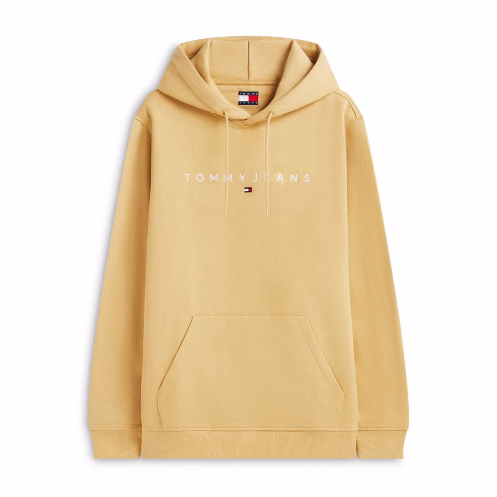 TOMMY JEANS Felpa Cappuccio Reg Linear Logo