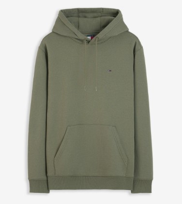 TOMMY JEANS Felpa Cappuccio Reg Small Flag Ext