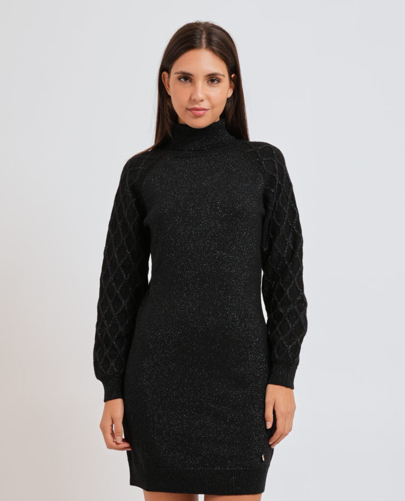 Vestito donna Yes Zee a collo alto
