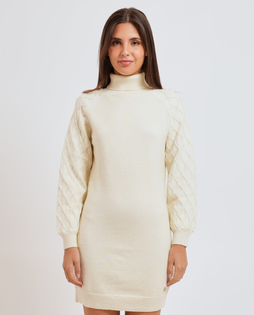 Vestito donna Yes Zee a collo alto1
