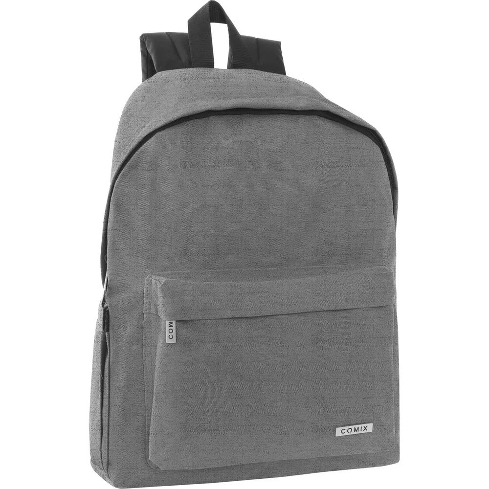Zaino Americano COMIX Monocolore Grigio melange