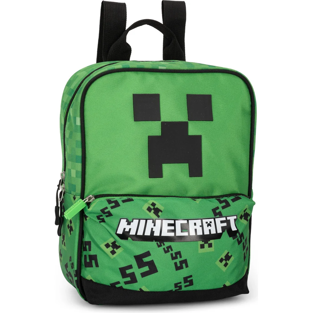 Zaino Asilo Minecraft Verde