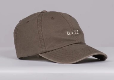 Cappello Baseball Date Moro con Logo Frontale