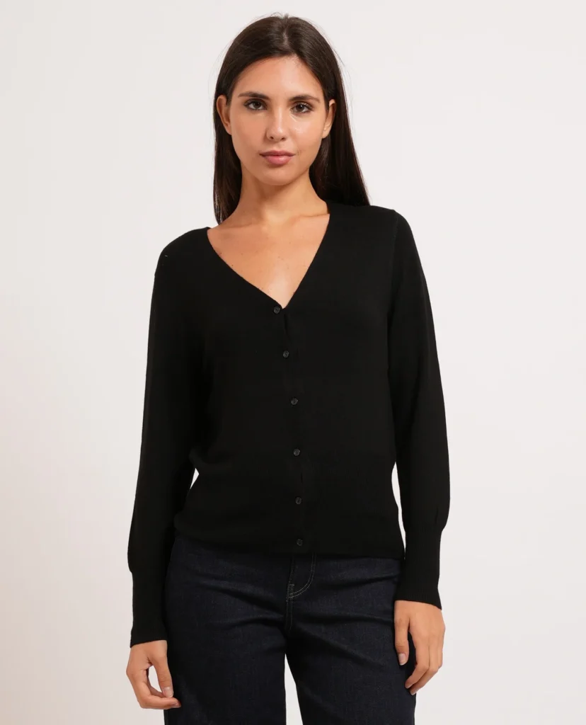 Cardigan Only donna con bottoni