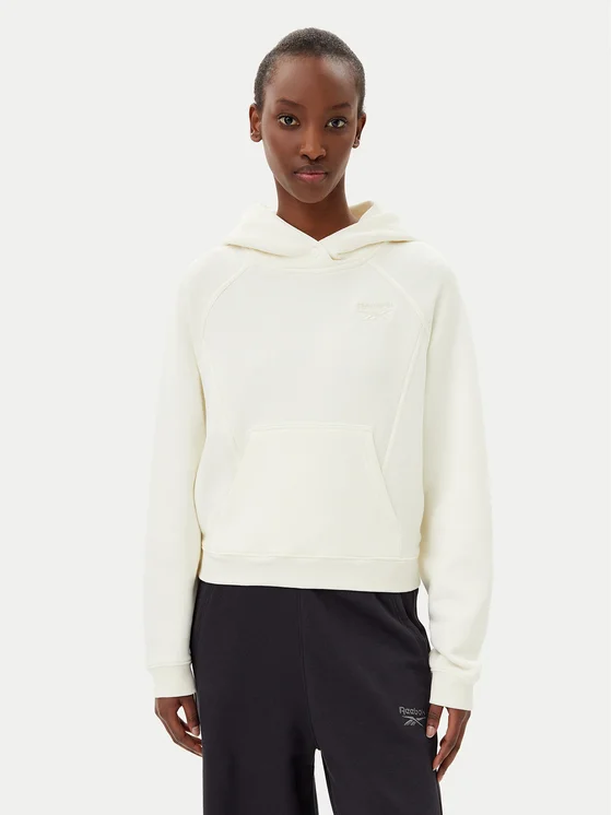 Felpa Icon Elements 100214102 Écru Regular Fit Reebok