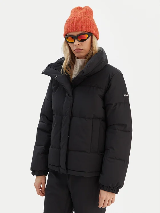 Giacca da sci Snow Winter Rebel JK ERJTJ03545 Nero Regular Fit Roxy