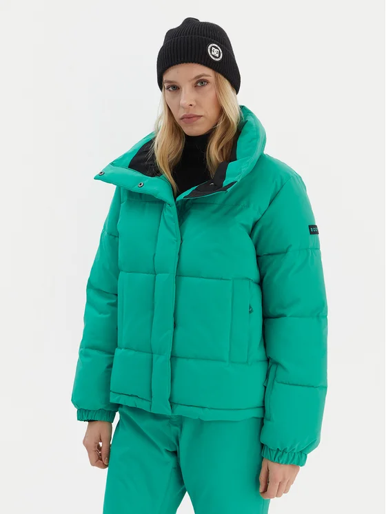 Giacca da sci Snow Winter Rebel JK ERJTJ03545 Verde Regular Fit Roxy