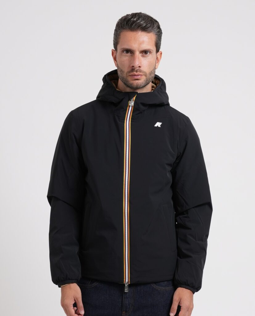 Giacca uomo Jack Warm K way reversibile3