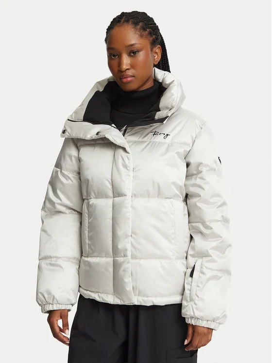 Giubbotto invernale ERJTJ03545 Argento Regular Fit Roxy