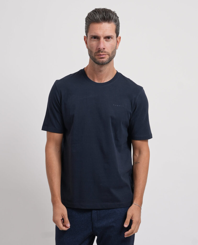 T shirt uomo Bugatti basic girocollo3