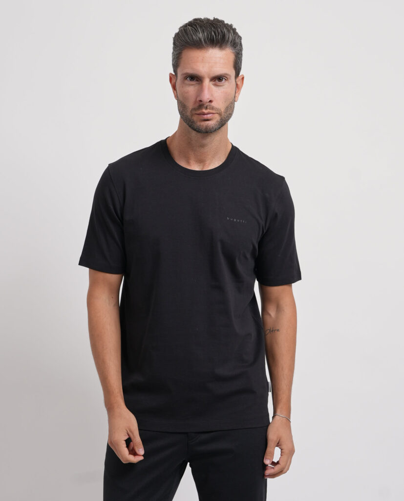 T shirt uomo Bugatti basic girocollo5